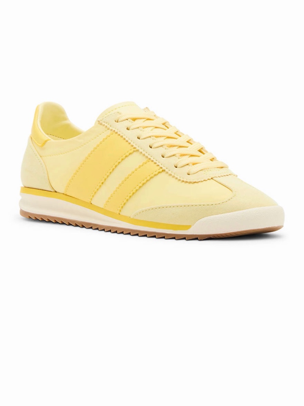 Madden Girl Yellow Retro Runner Sneakers